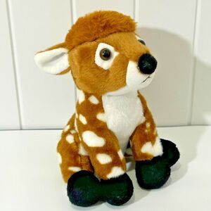 Frankford Deer Fawn Baby Plush Stuffed Animal Toy 9" Fun Kid's Lovey w/ a Fade